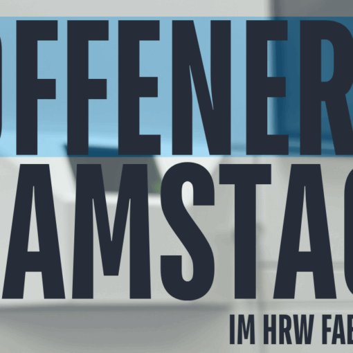 Flyer offener Samstag